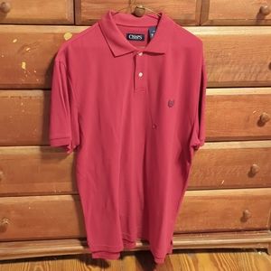 Chaps Men's Polo Red Large NWT